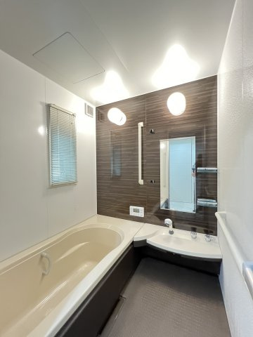 香芝市良福寺の浴室|のびのび入浴できる1坪タイプシステムバス