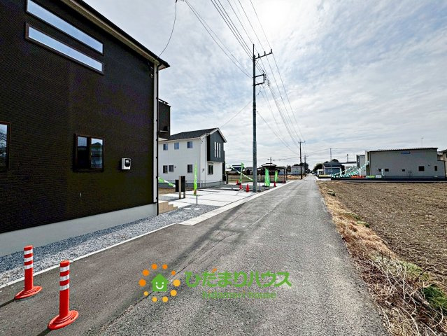 加須市多門寺　全２区画　新築一戸建て　Aの前面道路含む現地写真