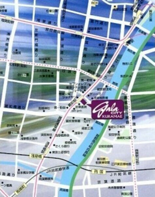 【地図】 | ガラ・シティ蔵前
