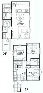 【参考プラン】 | 【仲介手数料無料！！】国立市富士見台1丁目　建築条件付き売地（全3区画）No1　3990万円 | 増坪プラン　79.51㎡