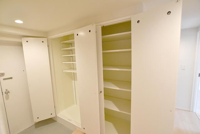 高輪ホームズの収納