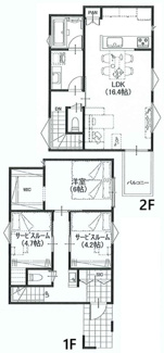 【参考プラン】 | 【仲介手数料無料！！】国立市富士見台1丁目　建築条件付き売地（全3区画）No3　3990万円 | 増坪プラン　79.92㎡