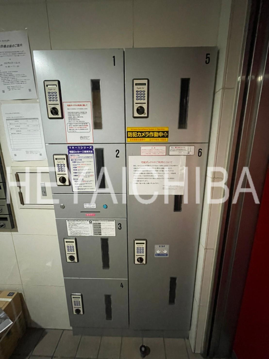 リヴシティ上野入谷のその他共用部分|宅配ボックス