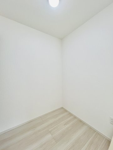 前橋市朝倉町の収納|リビングと洗面所を繋ぐユーティリティは、ライフスタイルに合わせて多目的に使えます♪