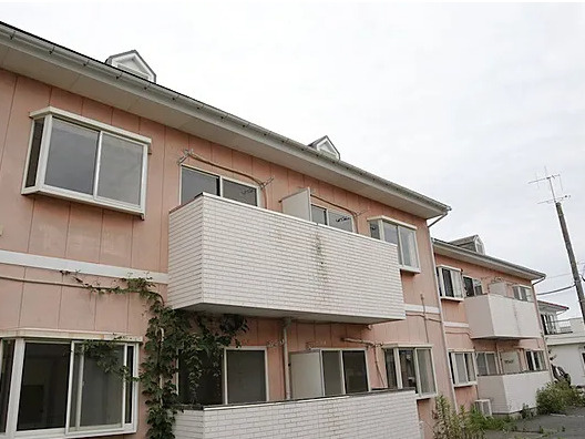 いわき市久之浜町　一棟アパートの外観