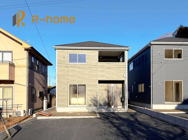 笠間市笠間第3　新築戸建て　1号棟の外観|近隣の同仕様完成物件をご見学いただけます♪