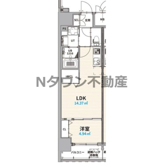 【間取り】 | NorthGrande栄生 | 間取りです。