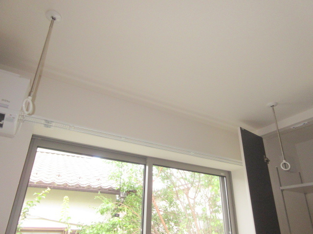 さくらＰＬＡＺＡの居間・リビング|★室内物干しスペース★