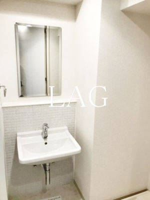 【洗面所】 | プレール・ドゥーク月島 | 洗面台です。