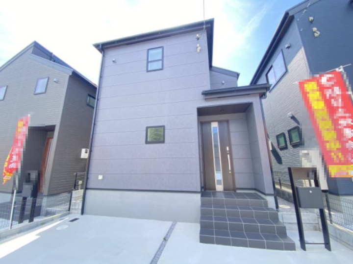 祝：成約済み　八王子市　下恩方町　新築戸建て　１６期の外観|～仲介手数料無料☆八王子ひなた不動産～　八王子市下恩方町　新築戸建て