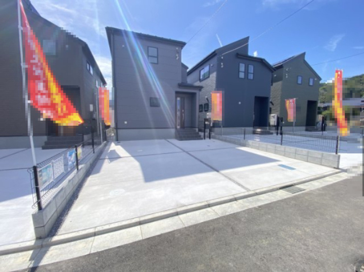 『八王子市新築戸建て』八王子市1549-3【仲介手数料無料】　１６期の外観|～仲介手数料無料☆八王子ひなた不動産～　八王子市下恩方町　新築戸建て