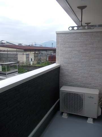 春風Ⅱのバルコニー