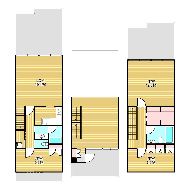 ゼファーヒルの間取り