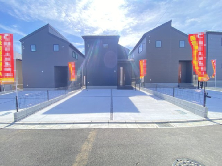 『八王子市新築戸建て』八王子市1549-3【仲介手数料無料】　１６期の外観|～仲介手数料無料☆八王子ひなた不動産～　八王子市下恩方町　新築戸建て