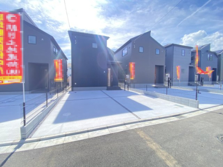 『八王子市新築戸建て』八王子市1549-3【仲介手数料無料】　１６期の外観|～仲介手数料無料☆八王子ひなた不動産～　八王子市下恩方町　新築戸建て