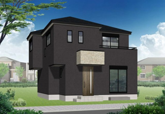 【間取り】 | 厚木市山際  1号棟 第5 | 網戸標準仕様　シャッター5箇所付　Ｗロックタグキー（FamiLock 電池式・スマートロックシステム）　宅配BOX付機能門柱　食洗機・浄水器　浴室乾燥機　全居室収納　全室2面採光