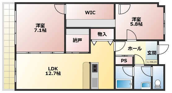 【間取り】 | The Avenue 