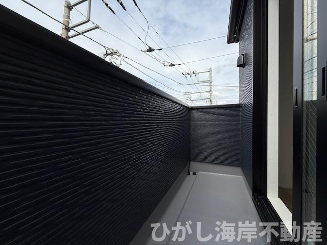 茅ヶ崎市柳島1丁目　新築戸建　全２棟のバルコニー|バルコニー