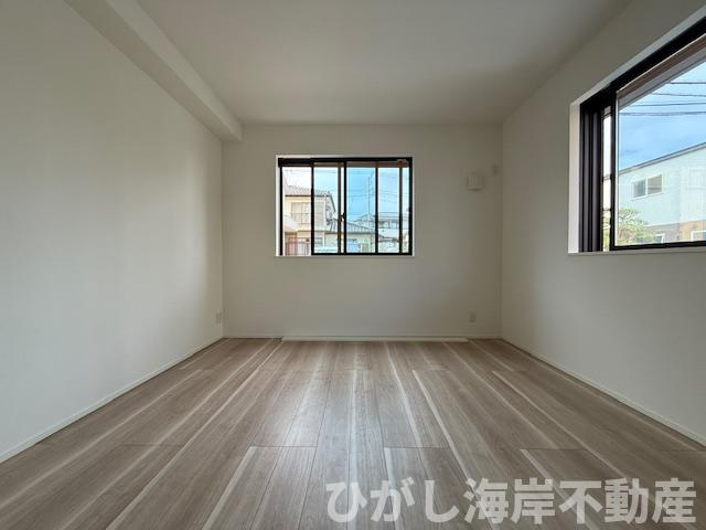 茅ヶ崎市柳島1丁目　新築戸建　全２棟の寝室|7帖　洋室