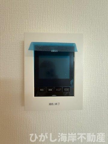 茅ヶ崎市柳島1丁目　新築戸建　全２棟のセキュリティ|TVモニター付きインターフォン