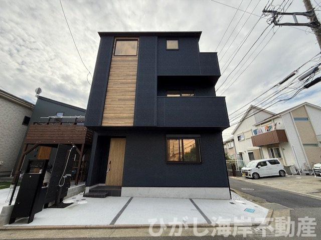 茅ヶ崎市柳島1丁目　新築戸建　全２棟の外観|現地外観