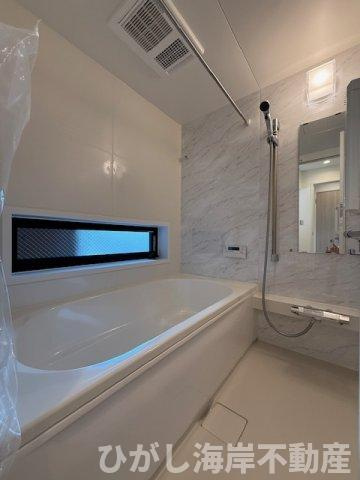 茅ヶ崎市柳島1丁目　新築戸建　全２棟の浴室|1坪タイプ　ユニットバス