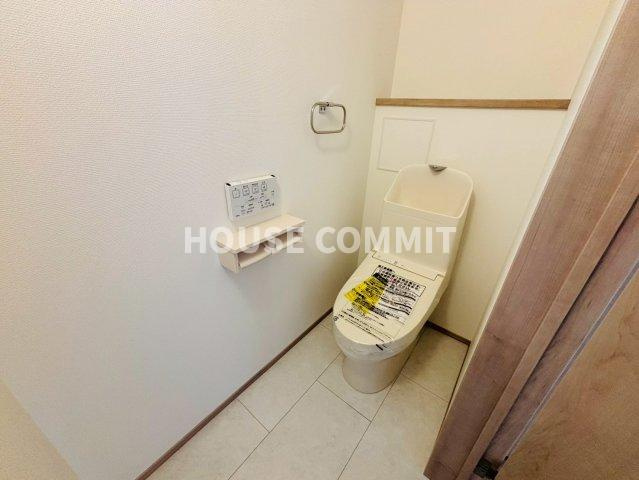 新築戸建　成田市郷部　2号棟のトイレ