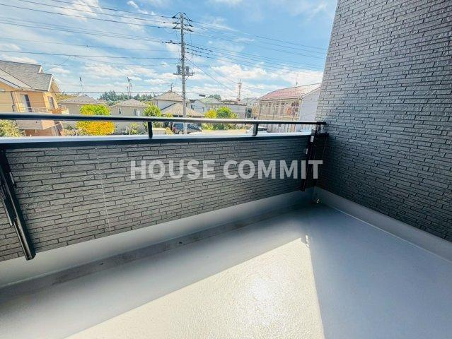 新築戸建　成田市郷部　2号棟のバルコニー