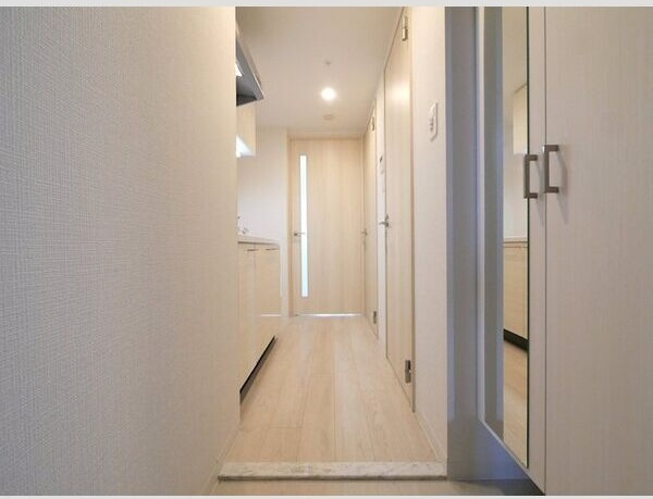 エスリード難波AGREAの玄関