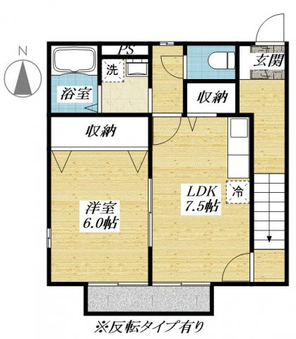 アムールSakuraの間取り