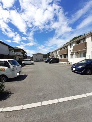 【駐車場】 | フェリシテ・メゾンＢ | カースペースがあります