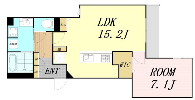 スペチアーレ平野西　仲介手数料無料の間取り