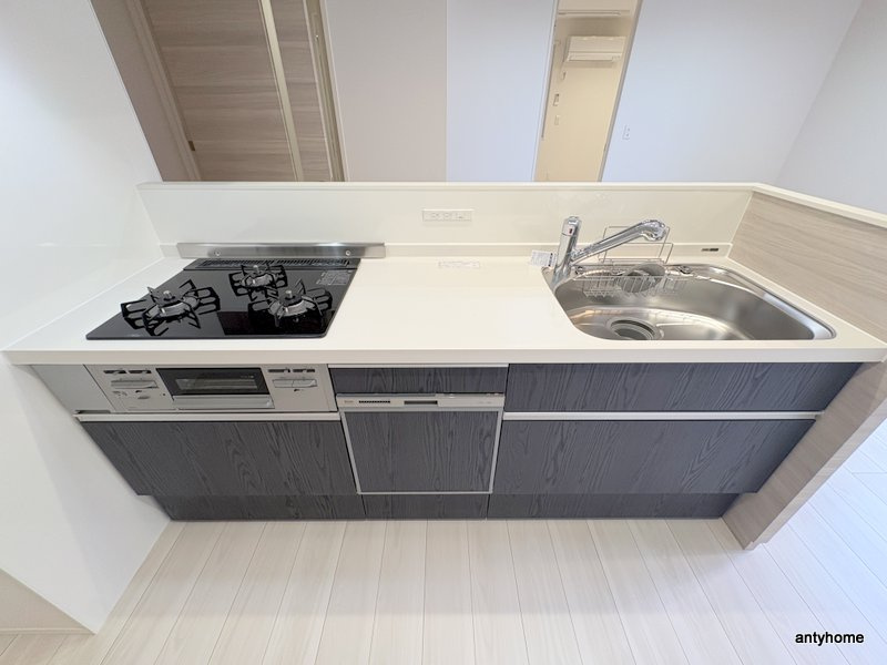 スペチアーレ平野西　仲介手数料無料のキッチン