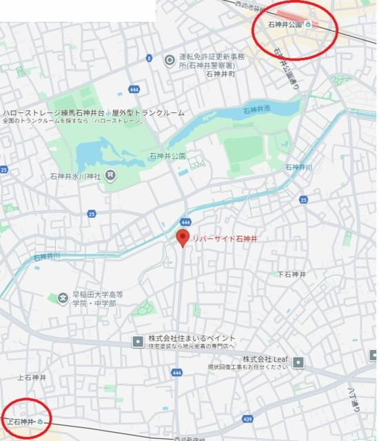 リバーサイド石神井の間取り