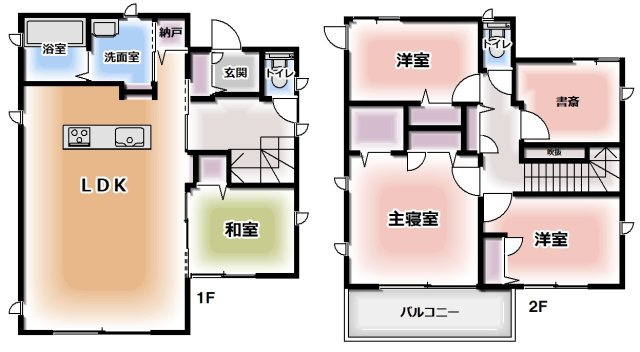 【間取り】 | 羽生市大字中岩瀬　築浅一戸建