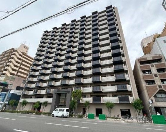 グランドパレス夕陽丘の外観