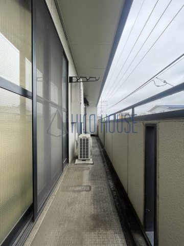 ピュアロータスのバルコニー