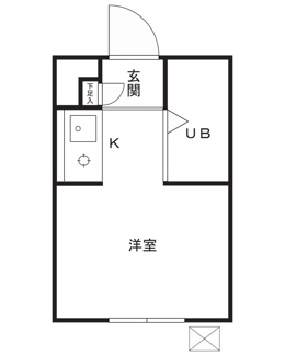 【間取り】 | マイキャッスル第二梶ヶ谷