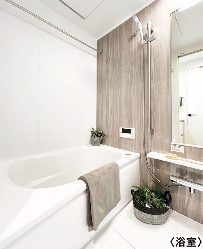 コンフォート南越谷の浴室