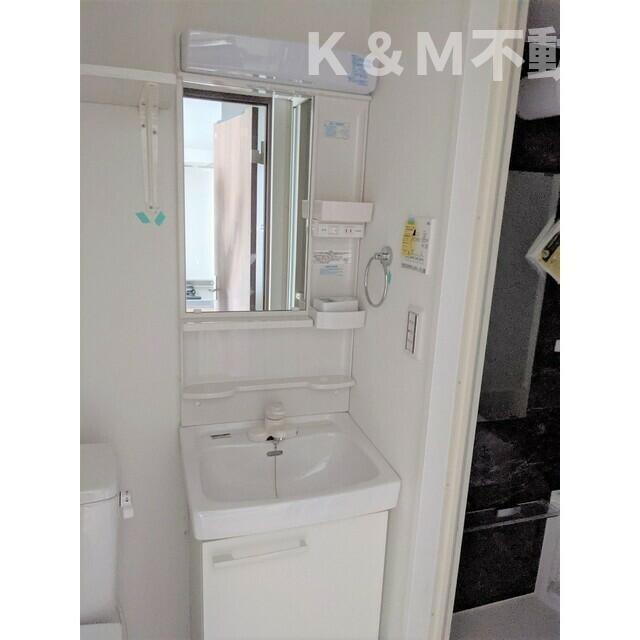 ＶＩＳＴＡ柏の洗面所|コンパクトで使いやすい洗面所