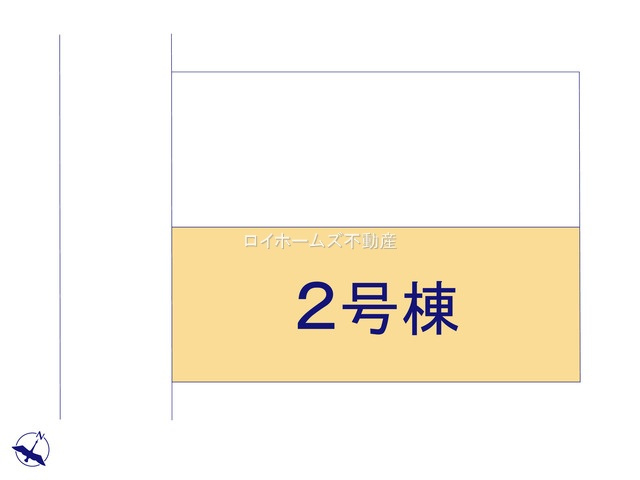【区画図】 | 春日井市岩成台７丁目12-15『仲介料無料』新築戸建て | 2号棟