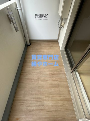 エステムプラザ難波WESTⅡプレディアのバルコニー|広々としたバルコニーです