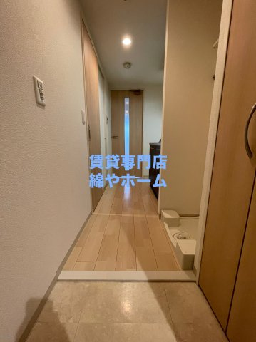 エステムプラザ難波WESTⅡプレディアの玄関|落ち着いた玄関です