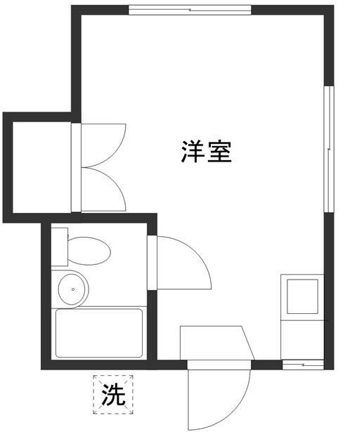 世田谷区下馬1丁目のアパートの画像