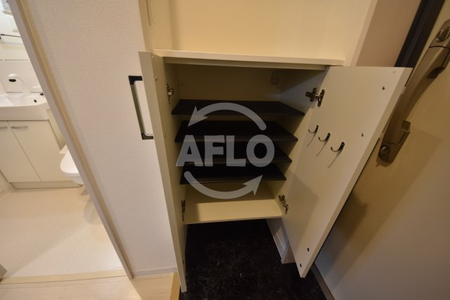 エグゼ大阪ドームの玄関|エグゼ大阪ドーム　シューズボックス