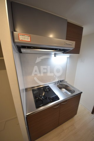 エグゼ大阪ドームのキッチン|エグゼ大阪ドーム　二口ガスキッチン