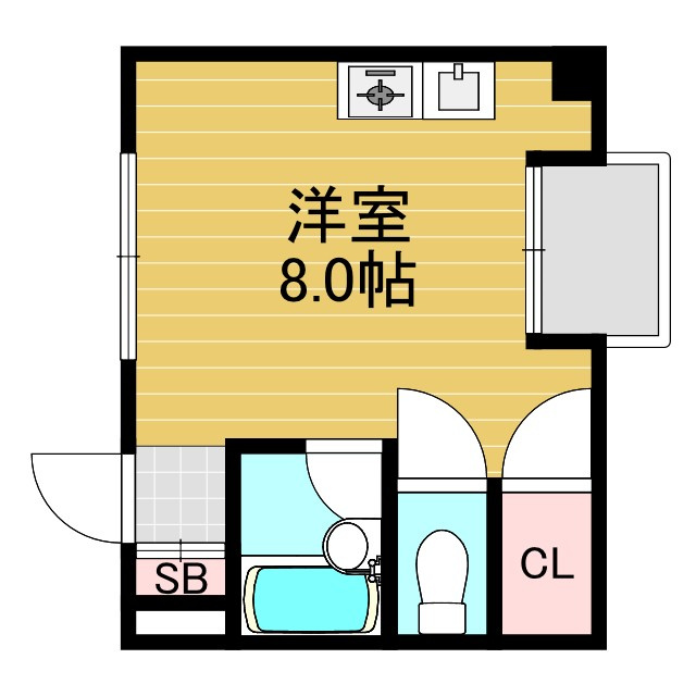 ウエストハイツの間取り