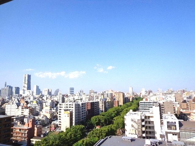 横浜公園通り弐番館の展望|市内の眺望が望めます