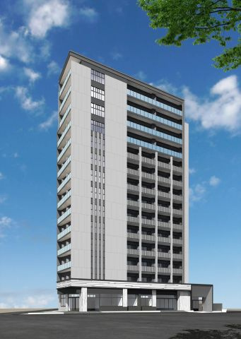 コスモグランス南品川の外観パース|こちら、外観パースです