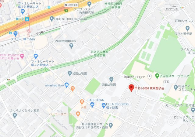 【地図】 | コーポ福田　B棟